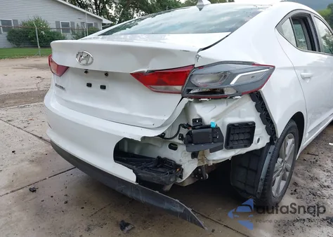 2018 Hyundai Elantra Sel из США, поврежденный, VIN 5NPD84LFXJH259083